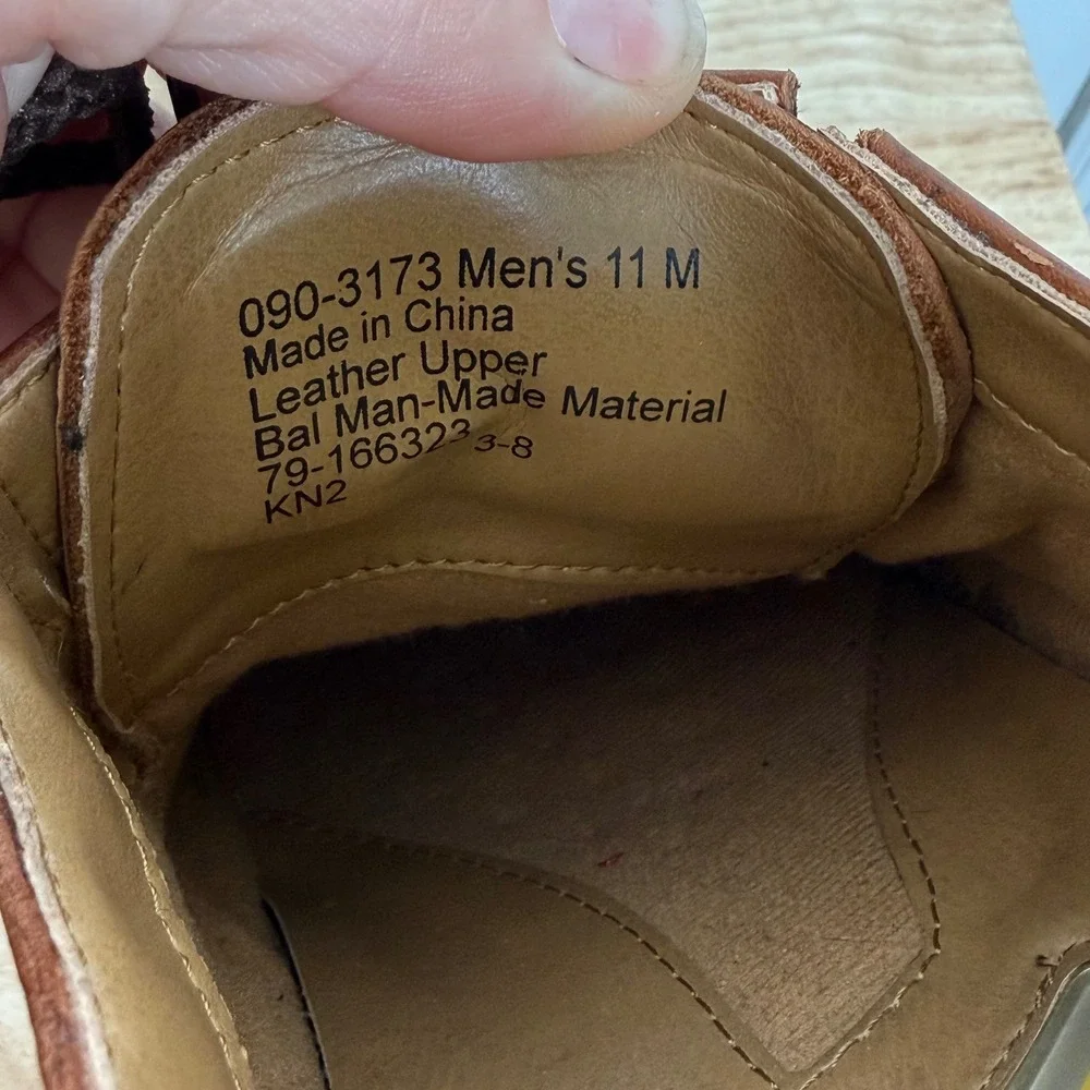 Dockers ProStyle Bicycle Toe Oxford 11M Tan Leather Classic Business Casual